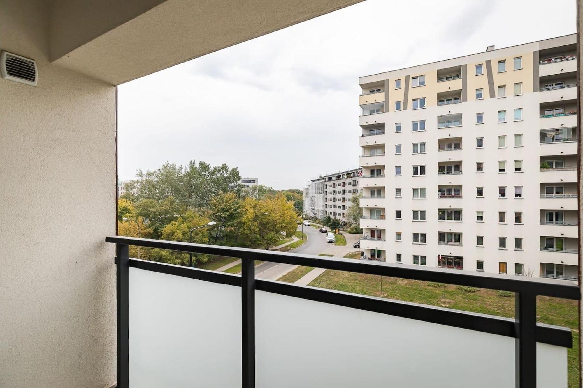 Burakowska 16 - Modern Apartment With Balcony Noclegi Renters Warschau Buitenkant foto