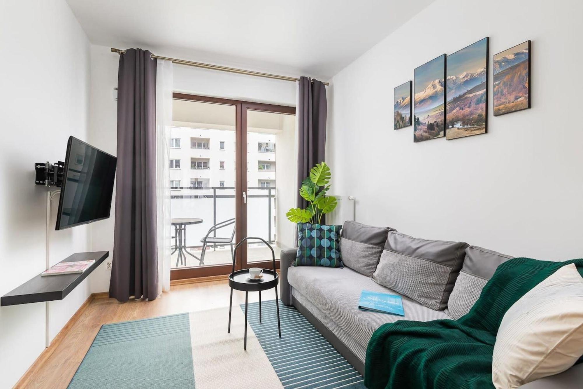 Burakowska 16 - Modern Apartment With Balcony Noclegi Renters Warschau Buitenkant foto